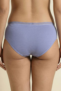 Zivame Regular Rise Full Coverage Hipster Panty (Pack of 3) - Multicolor — thumbnail 8